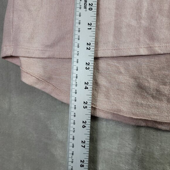 American Eagle Pink Super Soft V-Neck Longsleeve Women's Top | Size M - Picture 5 of 7